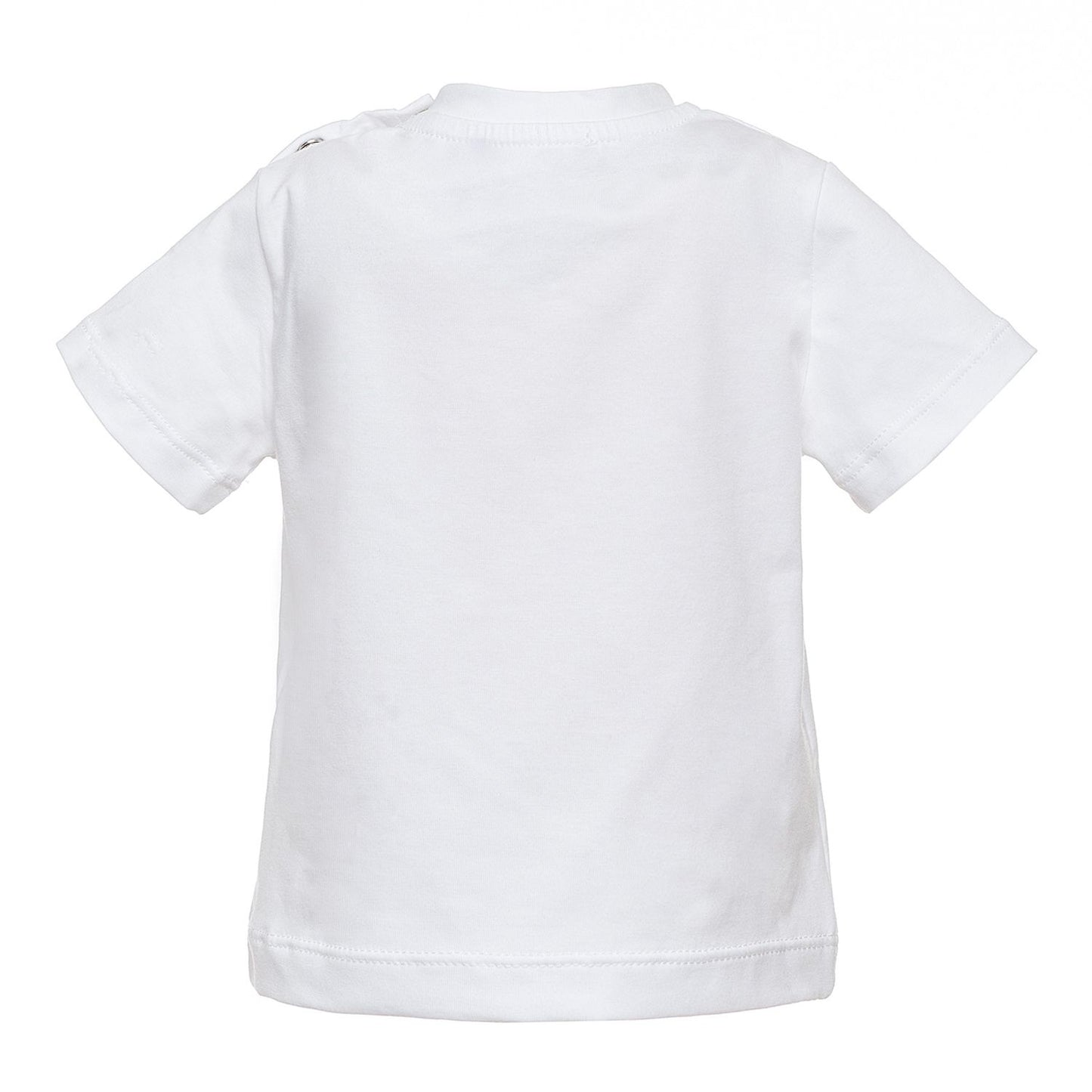 Cotton T-shirt with Summer print