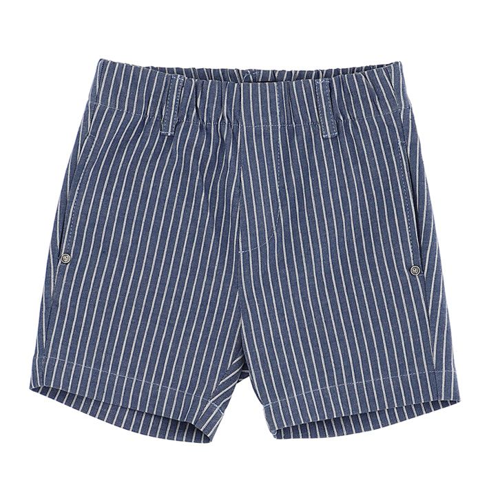 Striped Bermuda Shorts