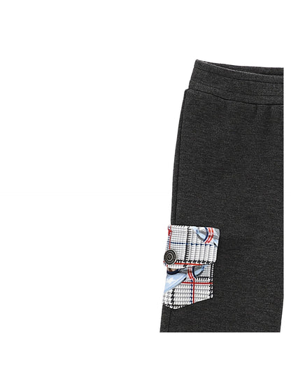 Milanese stitch trousers with pockets