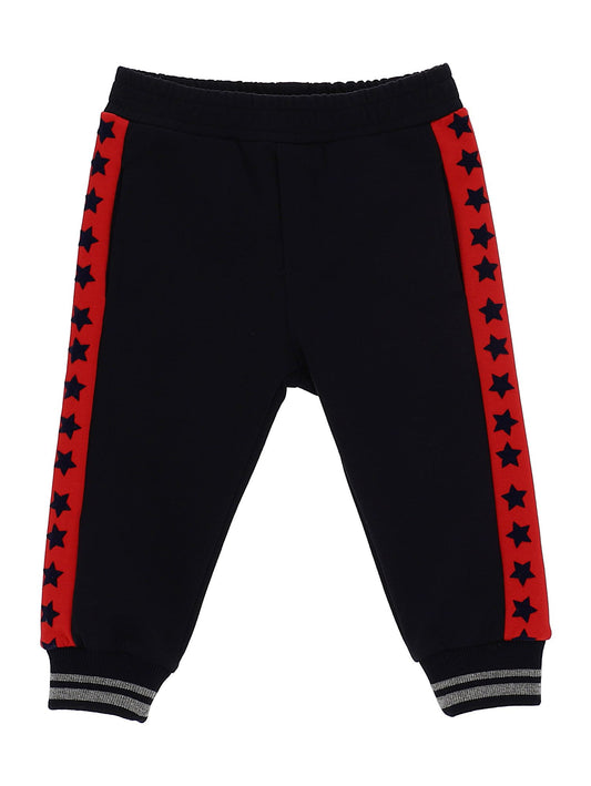 Star-striped sweatpants
