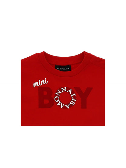 Printed jersey boy's T-shirt