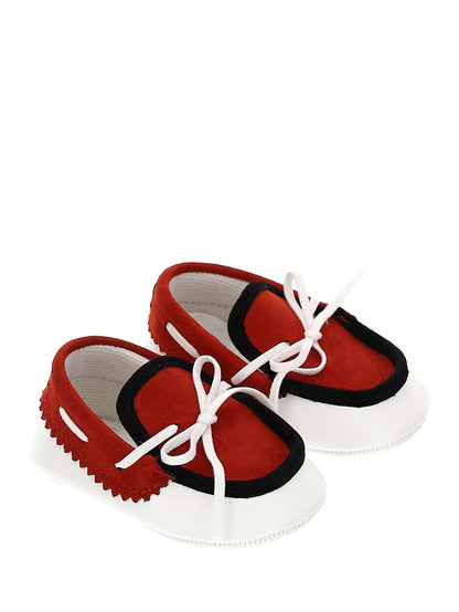 Suede moccasins