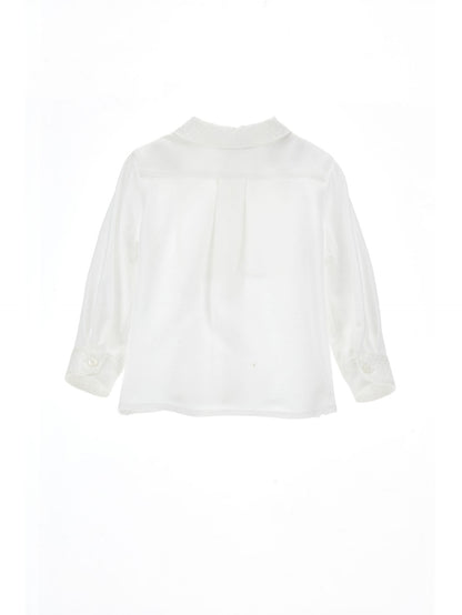 Camicia piquet con papillon