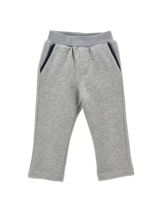 Sweatpants with contrasting trim