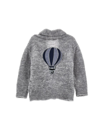 Wool blend cardigan