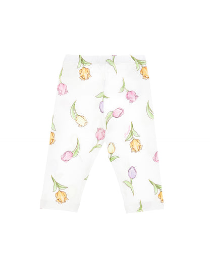 Leggings cotone tulipani