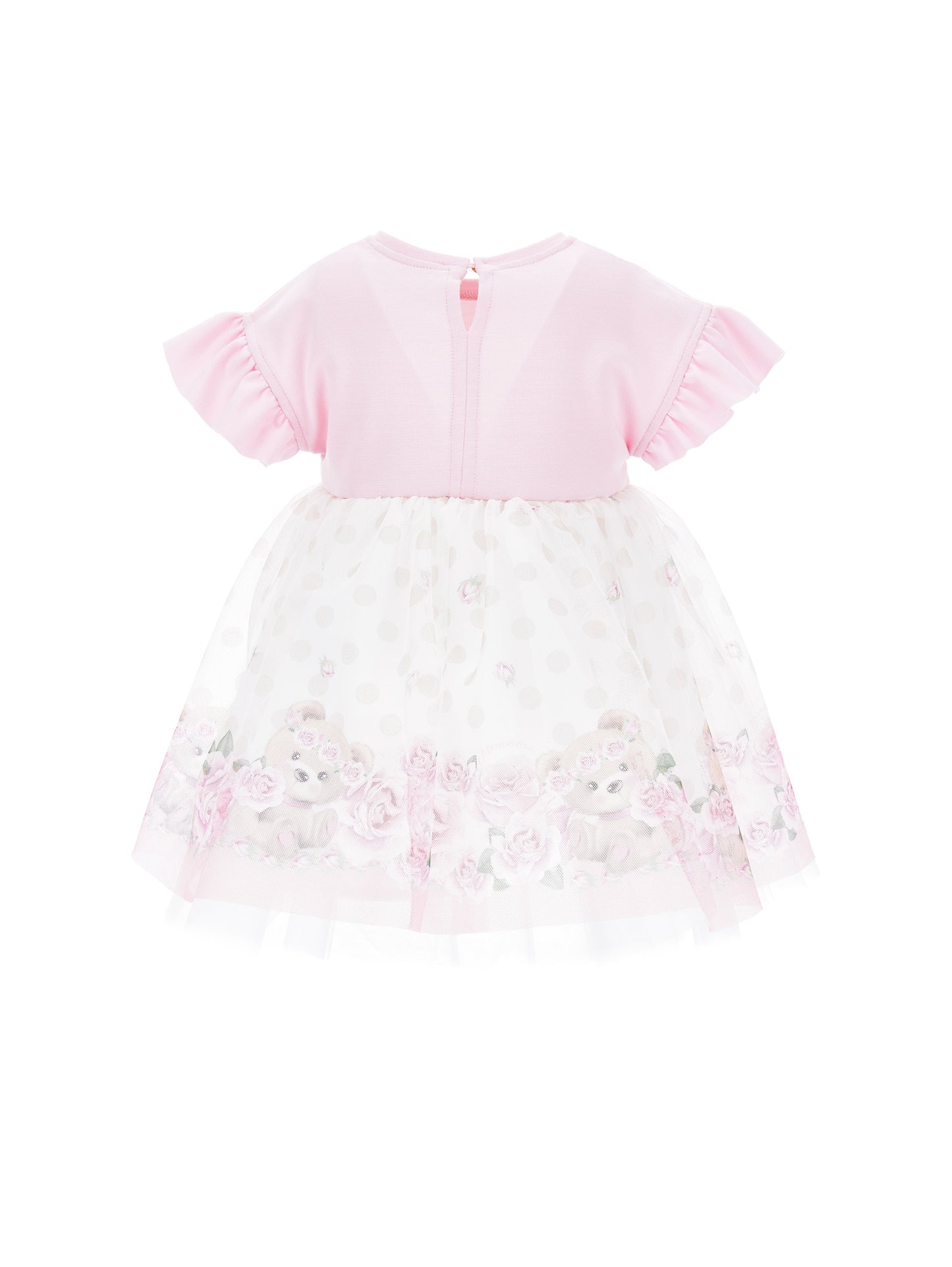 High-waisted tulle dress