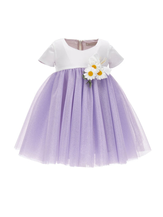 Kleid aus Glitzer-Tüll