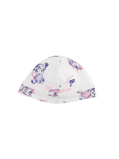 Animal print baby hat