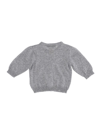 Openwork cardigan