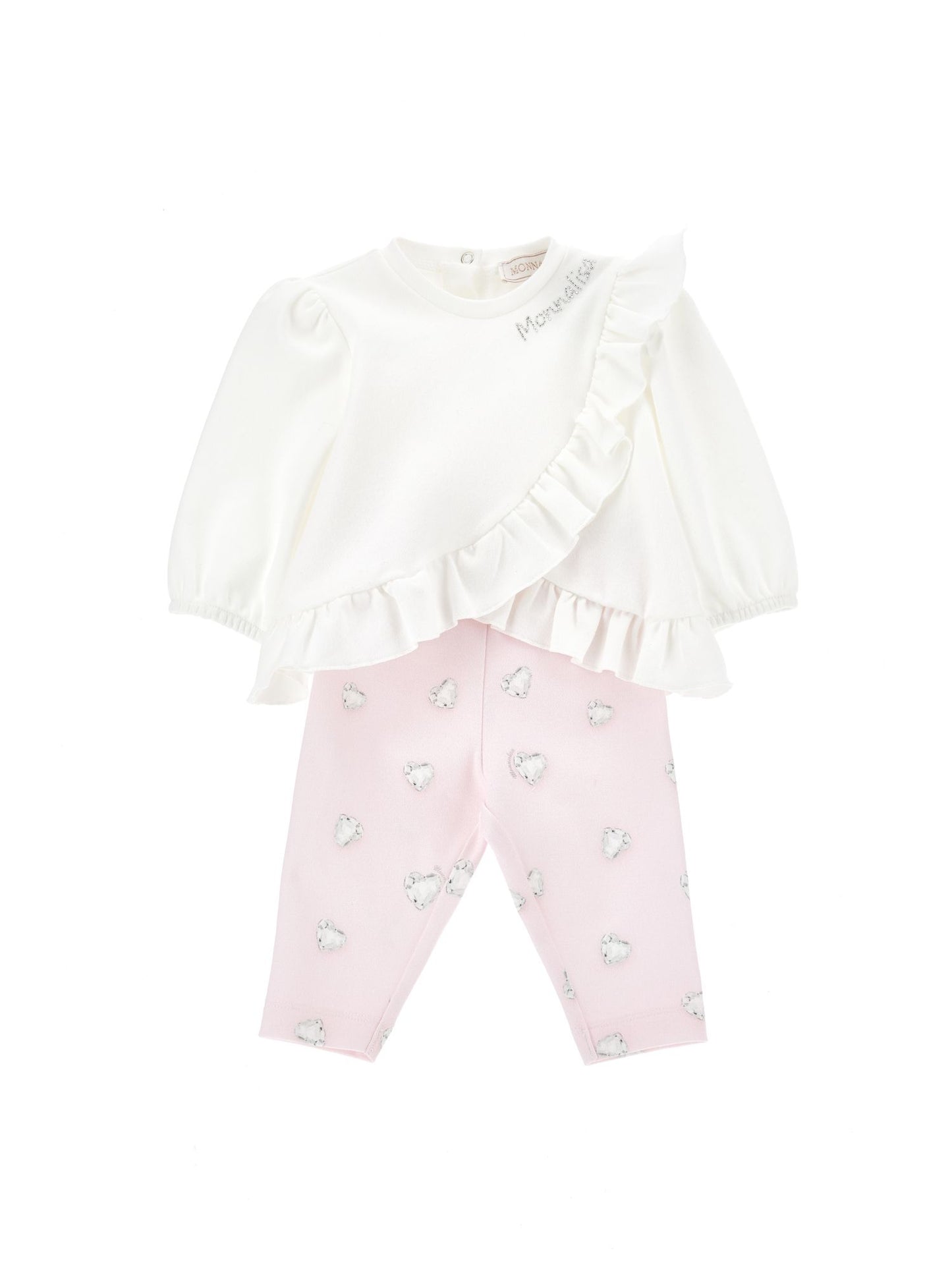 Two-piece baby girl outfit