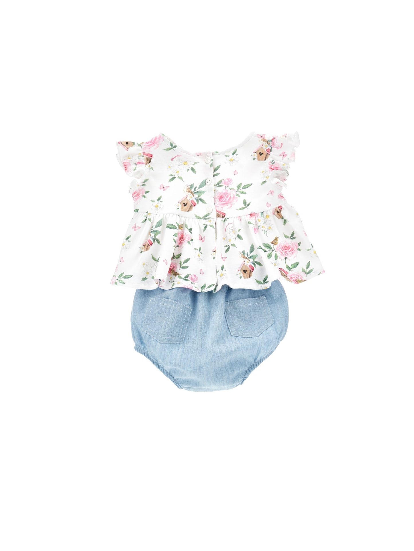Conjunto de dos piezas de algodón