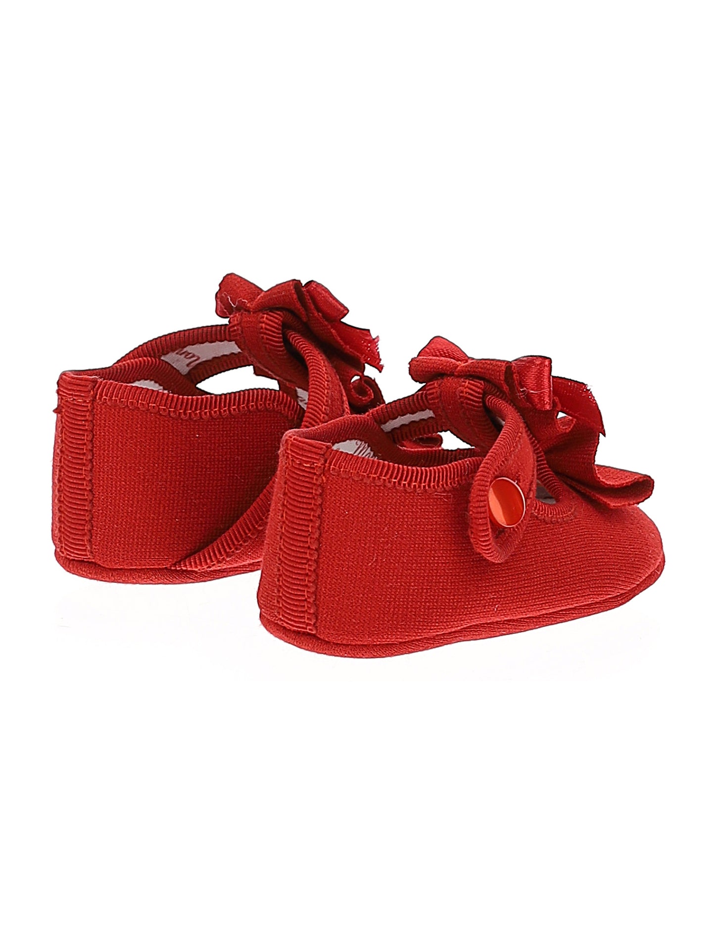 Milanese stitch foot cover with ruffles