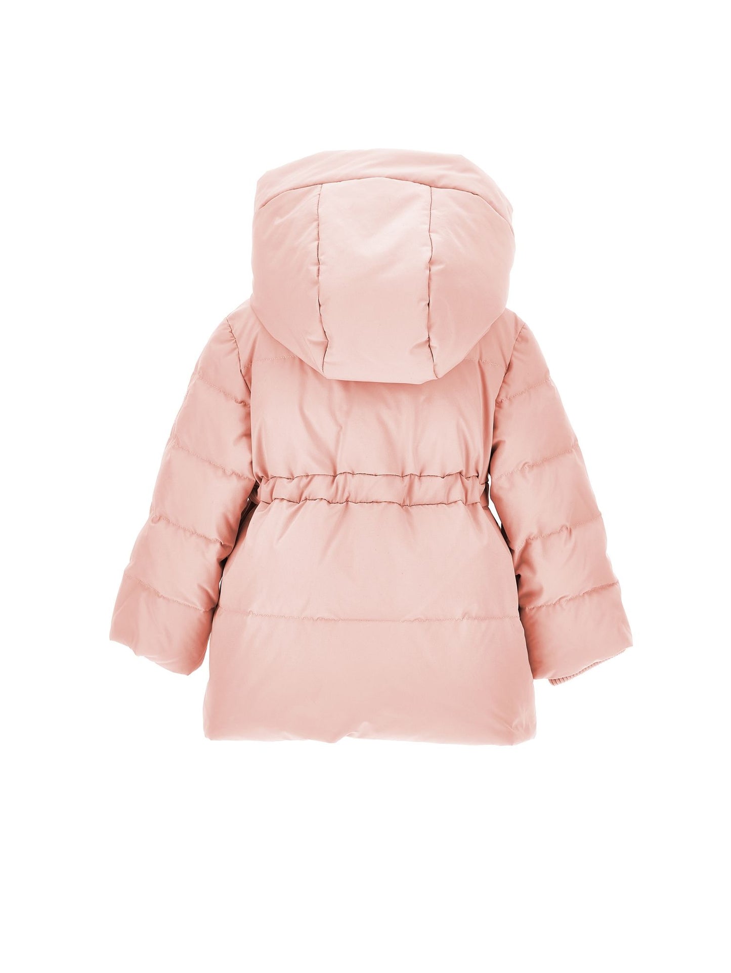 Giaccone lungo nylon vera piuma