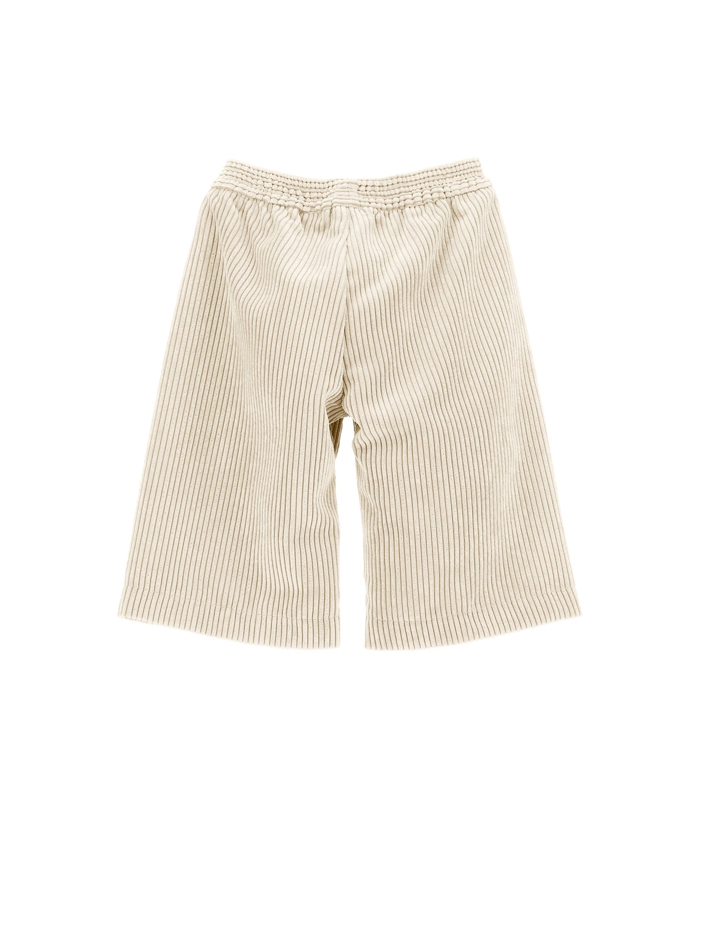 Velvet cropped trousers