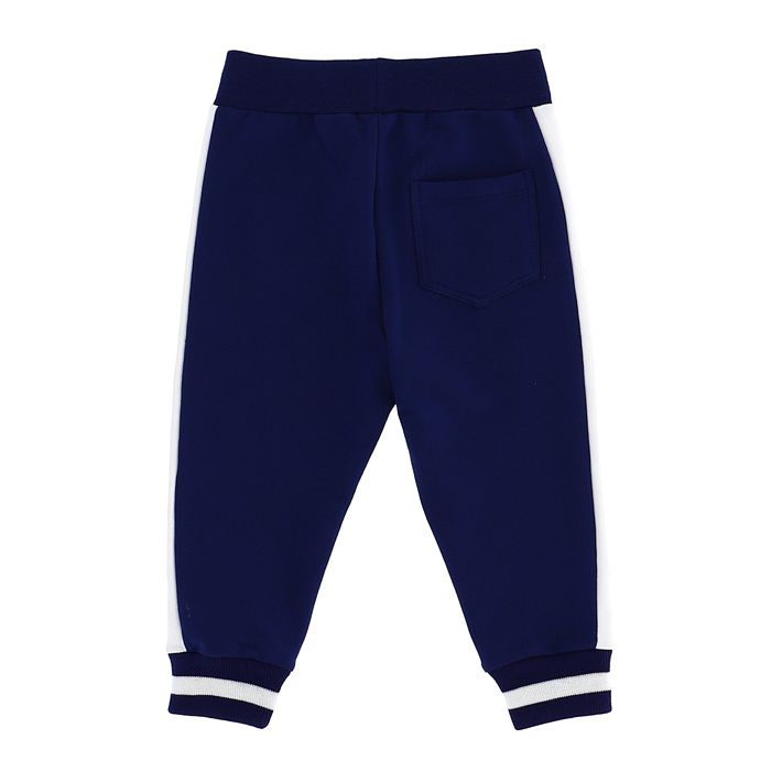 Baggy pants bicolor in felpa