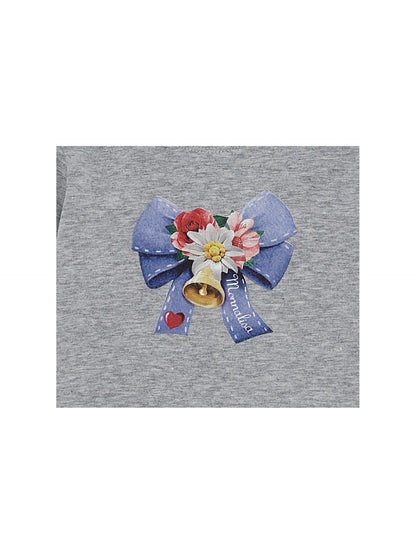 T-shirt jersey fiocco
