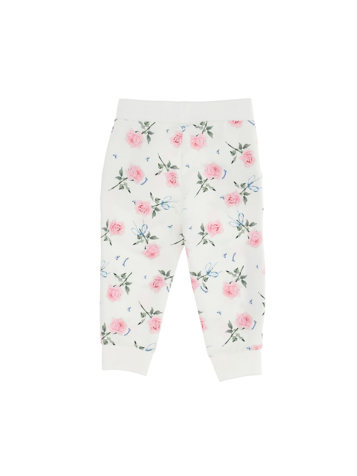Jogger sweatshirt rose print