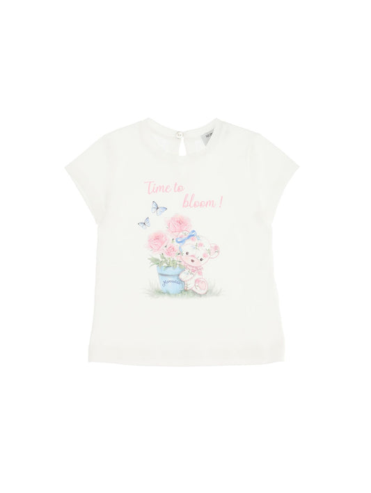 T-shirt ours en peluche en jersey