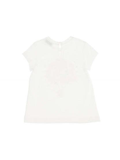 T-shirt maxi en jersey avec imprimé montgolfière