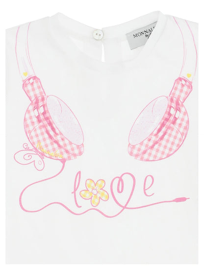 T-shirt stampa auricolari