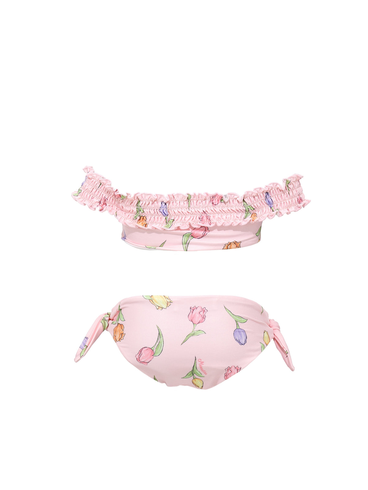 Tulip print stretch bikini