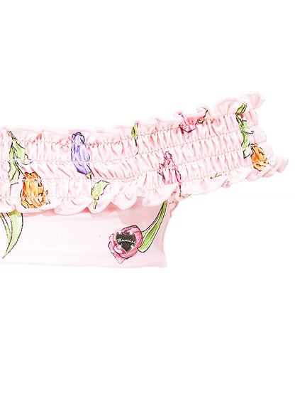 Tulip print stretch bikini