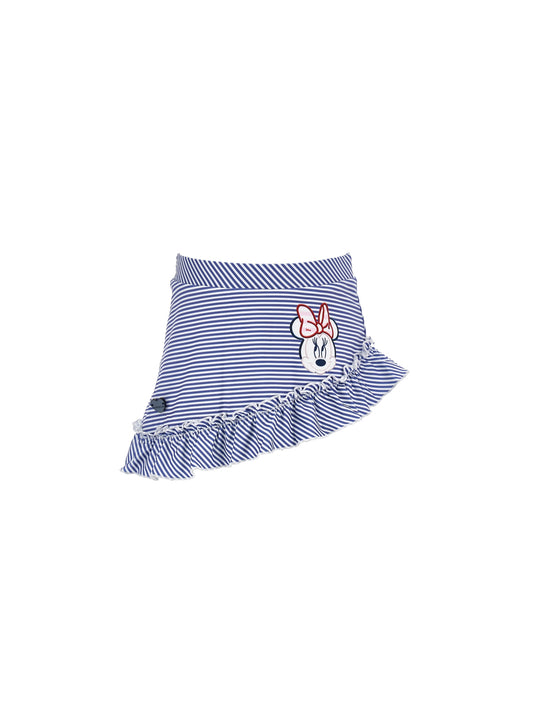 Minnie Mouse striped sarong skirt