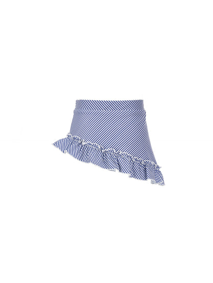 Minnie Mouse striped sarong skirt