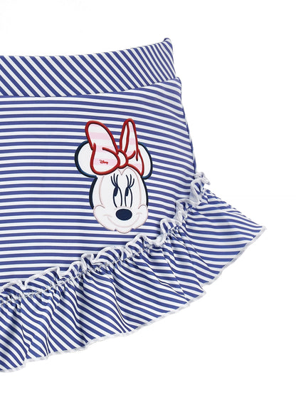 Minnie Mouse striped sarong skirt