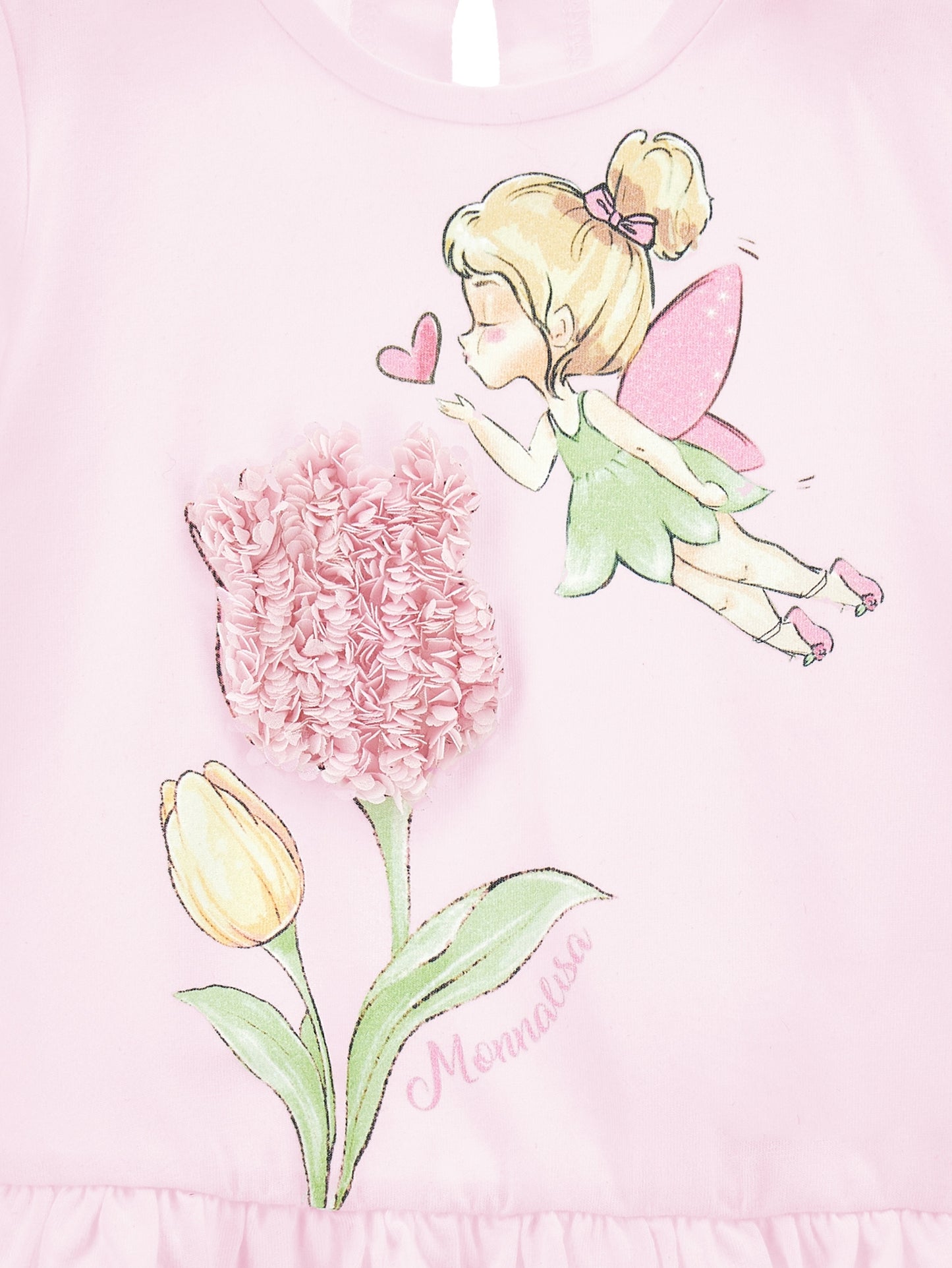 Maxi t-shirt tulipano in tulle