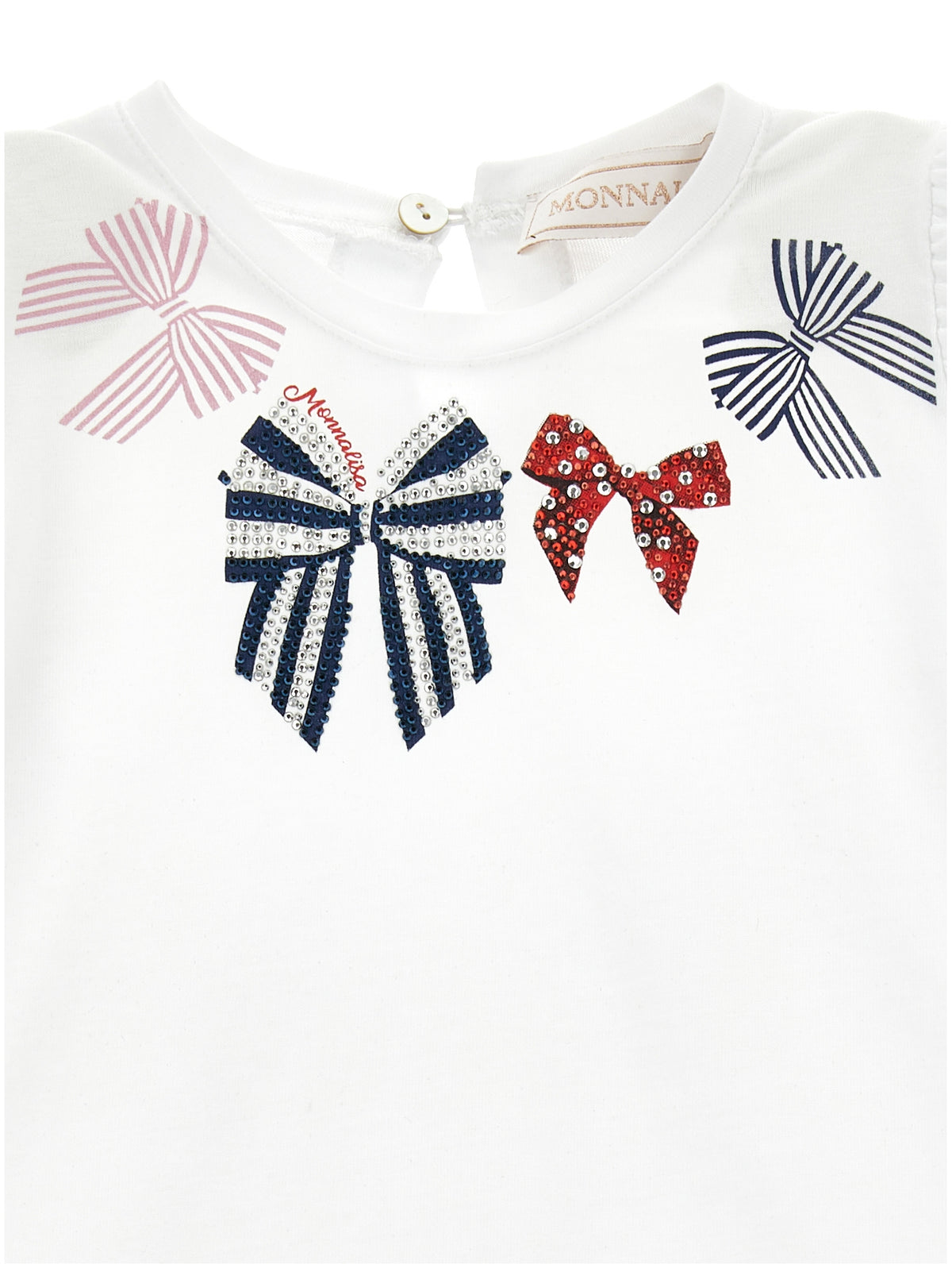 Jersey T-shirt with bows