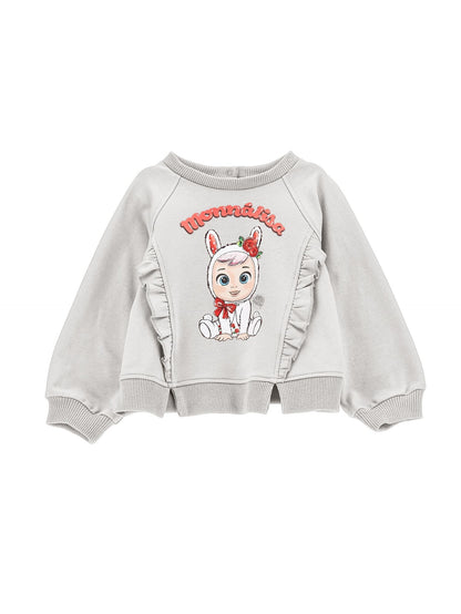 Cry Babies Ruffled Sweatshirt