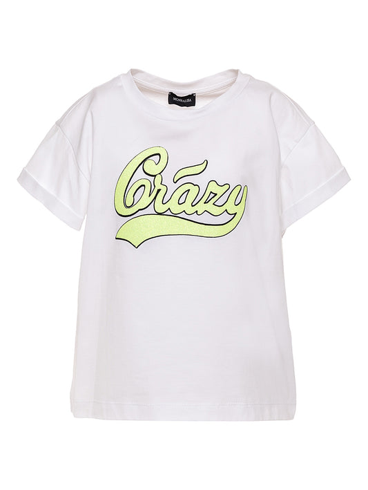 Lurex print T-shirt
