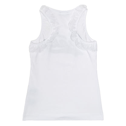 Top con gale scritta lurex