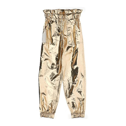 Laminated trousers
