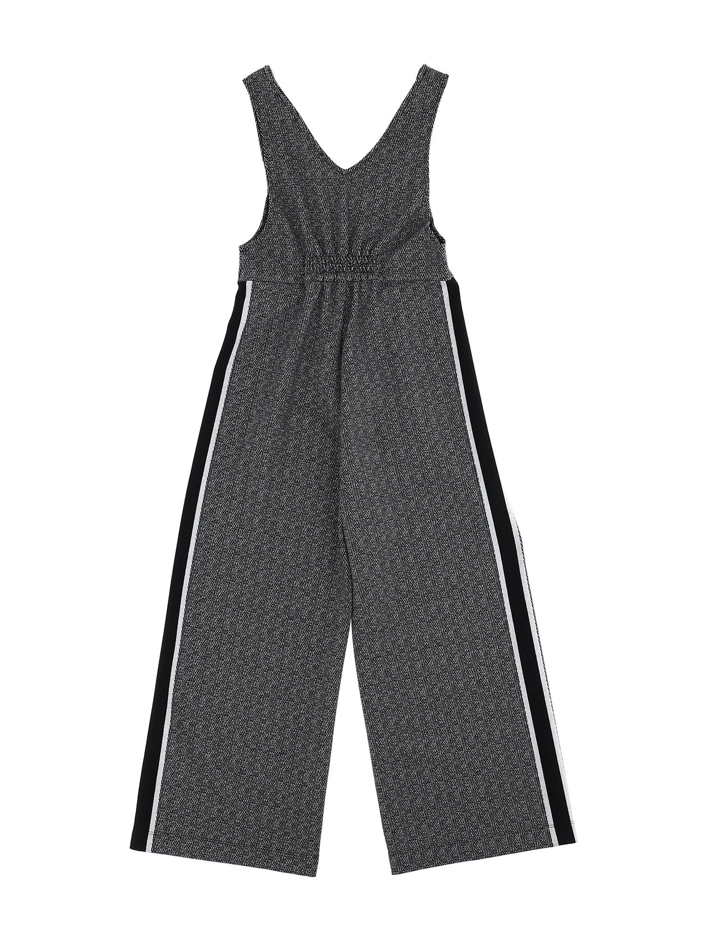 Herringbone knit tracksuit