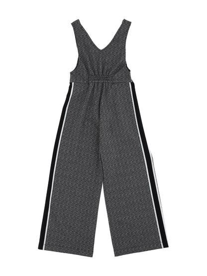 Herringbone knit tracksuit