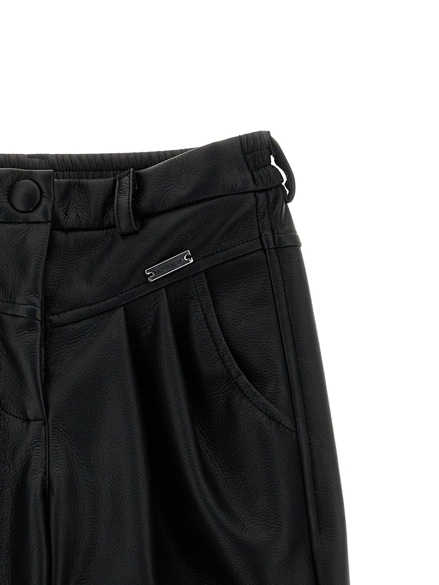 Coated fabric trousers