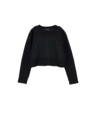 T-shirt lurex cut out