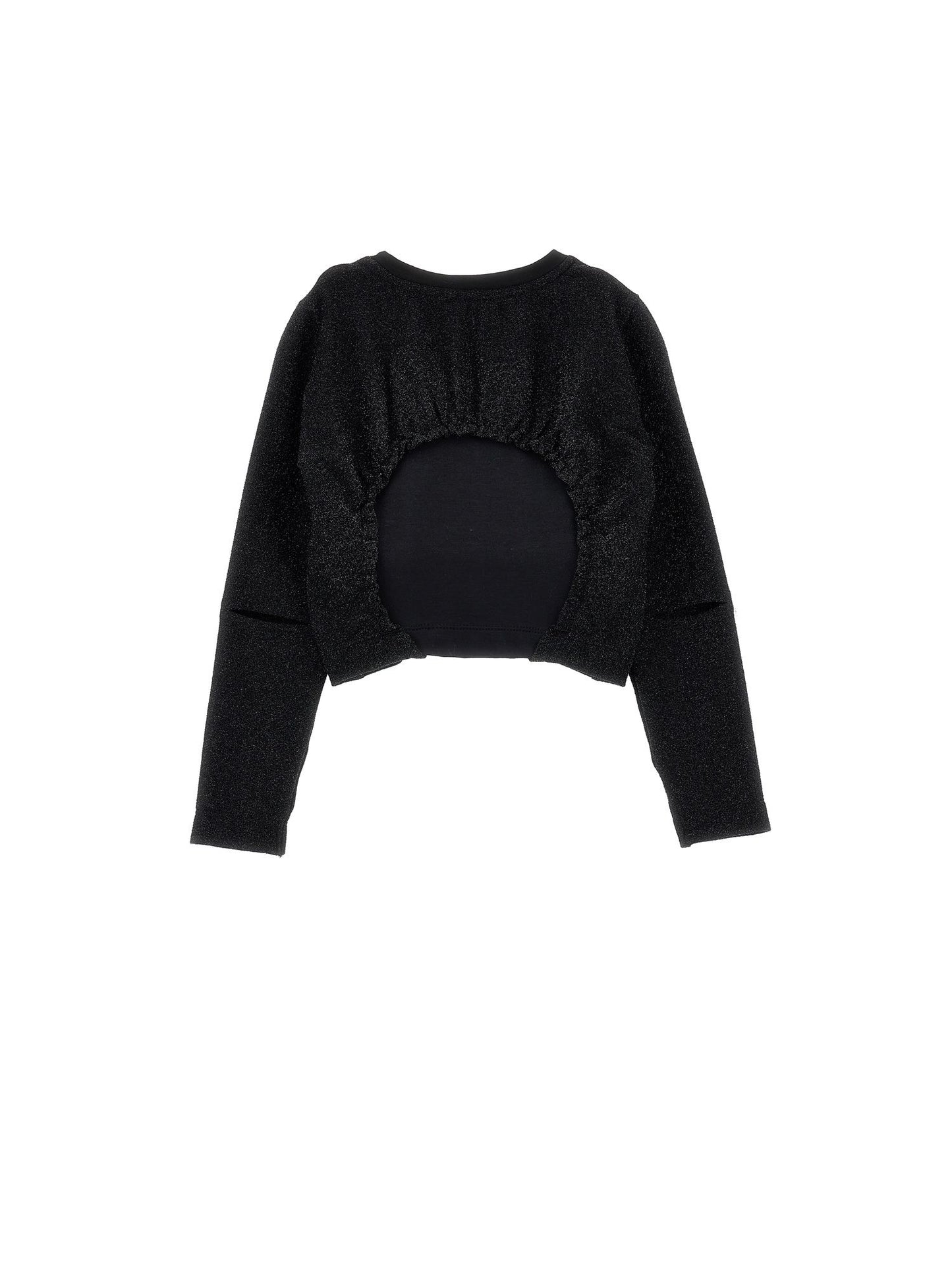 T-shirt lurex cut out