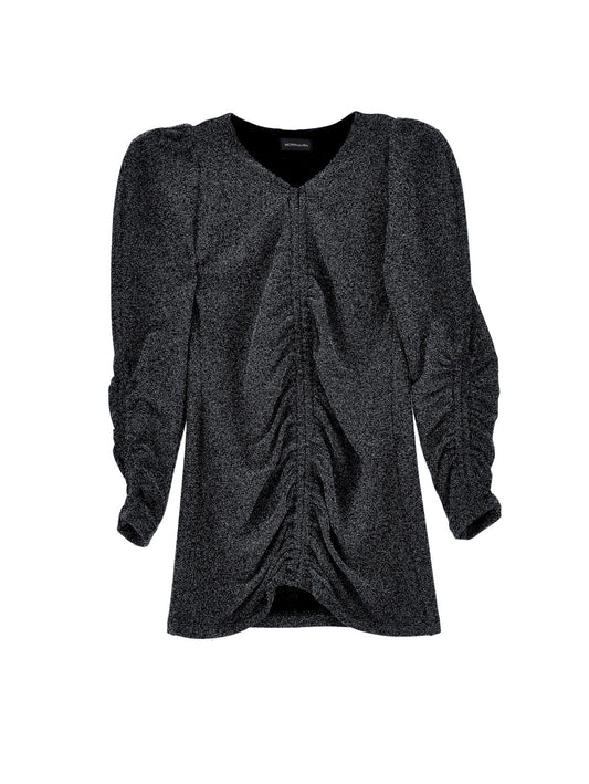 Lurex knit dress