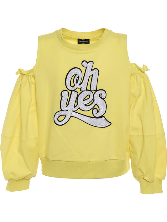 Sequined sweatshirt