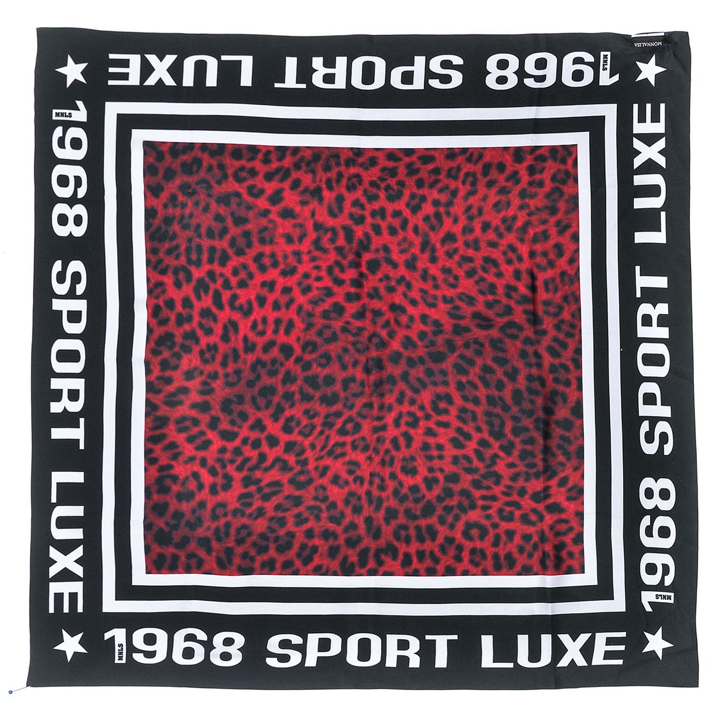 Animal print scarf
