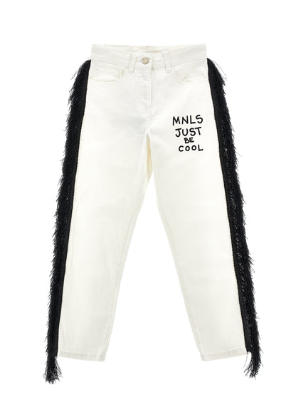 Stretch drill jeans