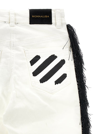Stretch drill jeans