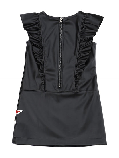 Star coated fabric dress