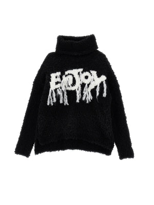 Maxi yarn sweater