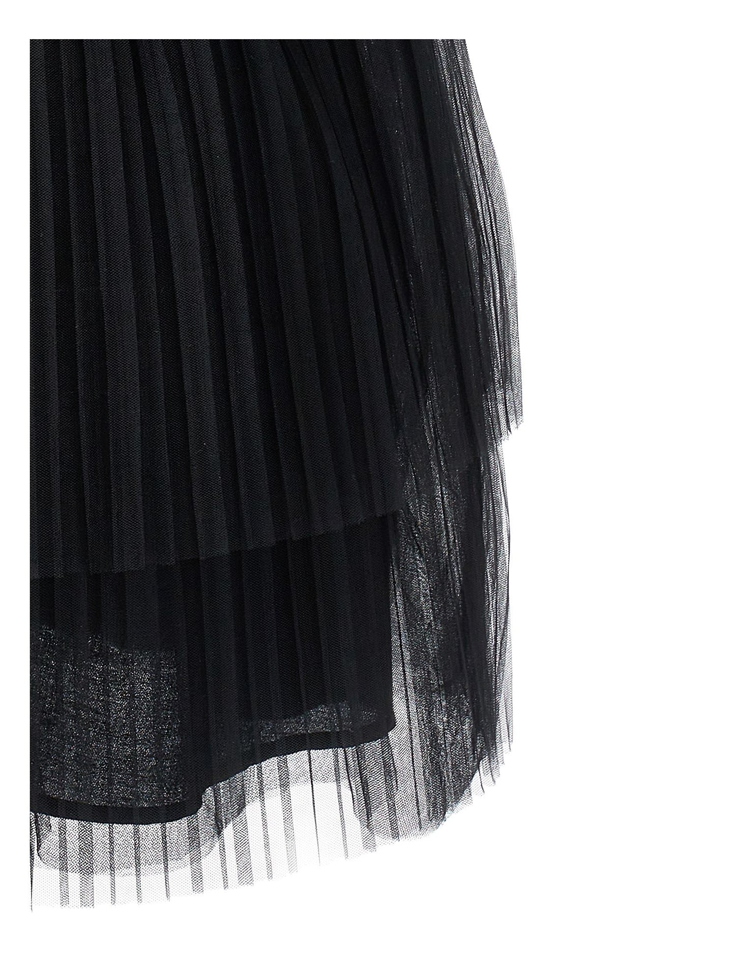 Abito tulle plissettato