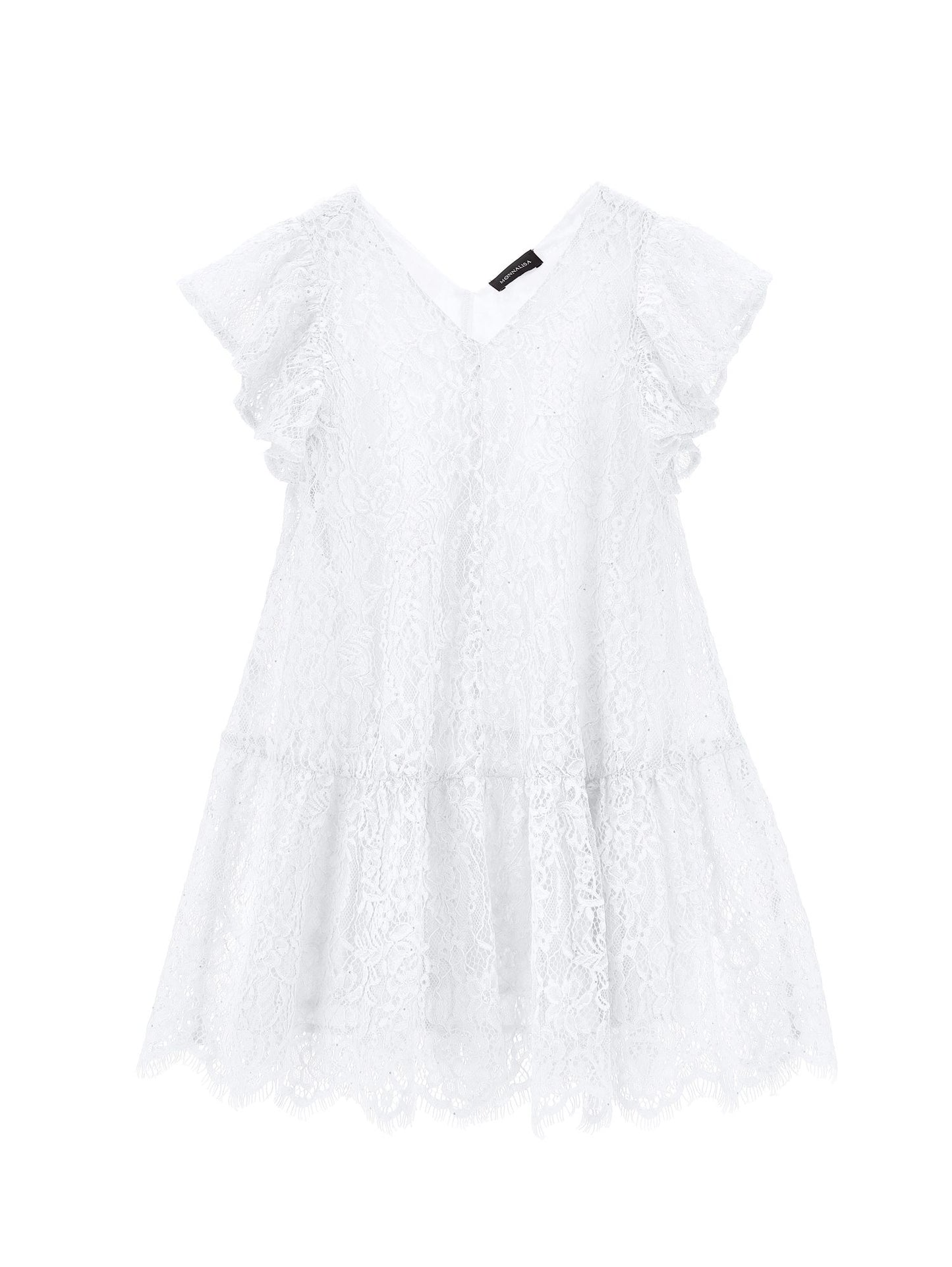 Low waist lace dress
